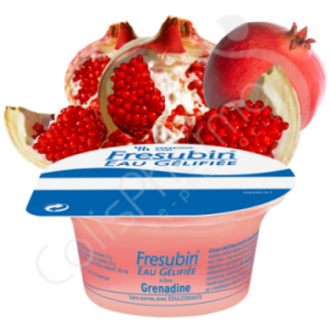 Fresubin Eau Gelifiée Sans Sucre Grenadine - 12x125 g