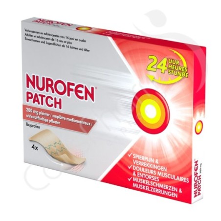 Nurofen Patch 200 mg - 4 emplâtres