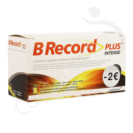 B Record Plus Intense - 10 x 10 ml