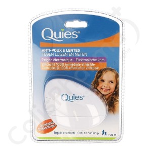 Quies Anti-poux & lentes - Peigne Électronique