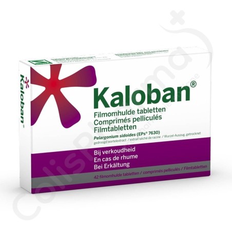 Kaloban 20 mg - 42 tabletten