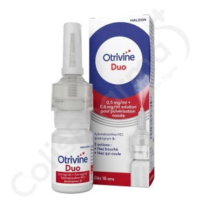 Otrivine Duo - Spray nasal 10 ml