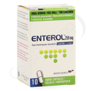 Enterol 250 mg - 10 capsules