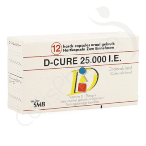 D-Cure 25 000 UI - 12 capsules