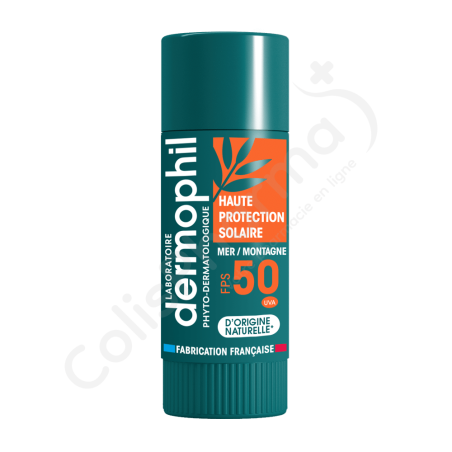 Dermophil Hoge Zonnebescherm IP 50 - Lipstick 4g