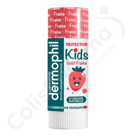 Dermophil Bescherming Kids Aardbei - Lipstick 4g