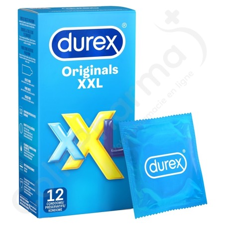 Durex Originals XXL - 12 préservatifs