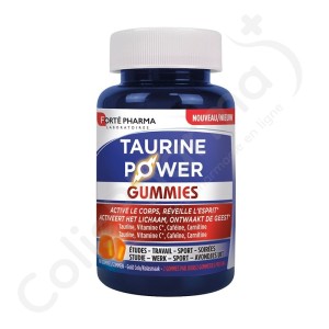 Énergie Taurine Power - 60 gommes