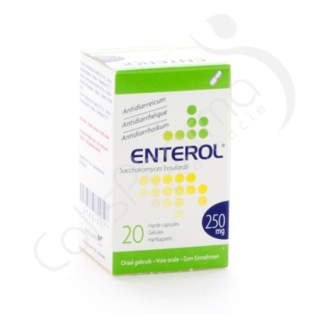 Enterol 250 mg - 20 capsules