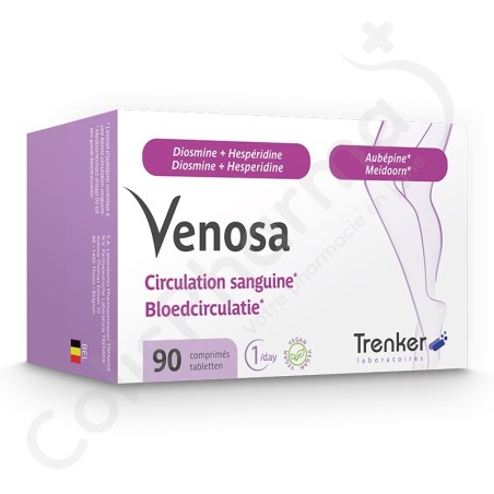 Venosa Bloedcirculatie - 90 tabletten