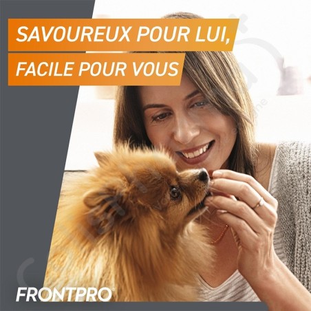 Frontpro Chien 2 à 4 kg - 3 comprimés à croquer