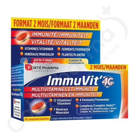 Immuvit' 4G - 60 comprimés