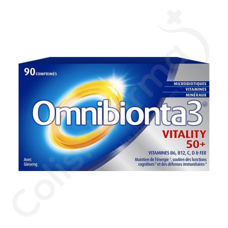 Omnibionta-3 Vitality 50+ - 90 tabletten