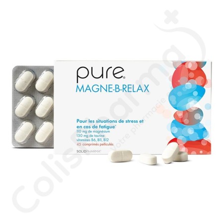 Pure Magne-B-Relax - 45 tabletten