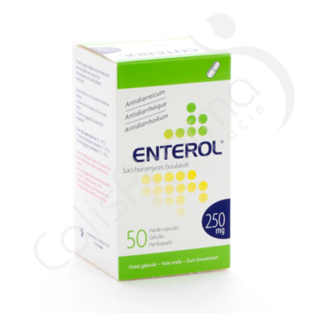 Enterol 250 mg - 50 gélules