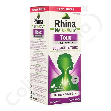 Rhina NaturActiv Toux - Siroop 120 ml