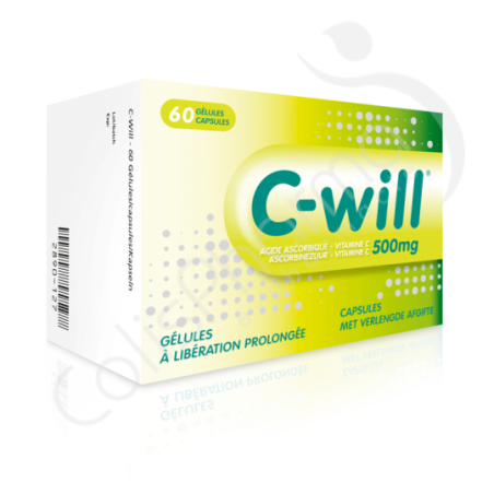 C-Will 500 mg - 60 gélules à libération prolongée