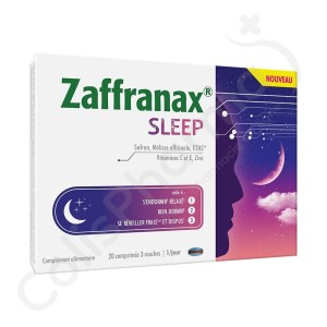 Zaffranax Sleep - 20 comprimés
