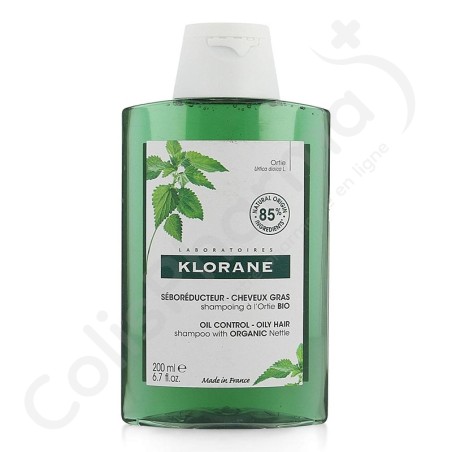 Klorane Shampoing Cheveux Gras - 200 ml