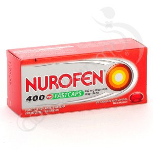 Nurofen 400 FastCaps - 20 zachte capsules van 400 mg