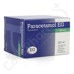 Paracetamol EG 500 mg - 120 tabletten