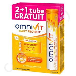 Omnivit Daily Protect - 3 x 20 bruistabletten