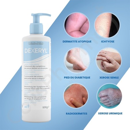 Dexeryl Verzachtende Crème - 500 g