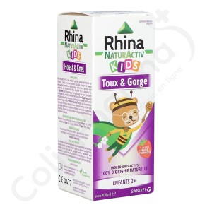 Rhina NaturActiv Toux Kids - Siroop 100 ml