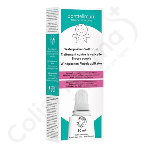 Donttellmum Waterpokken - Soft brush 50 ml