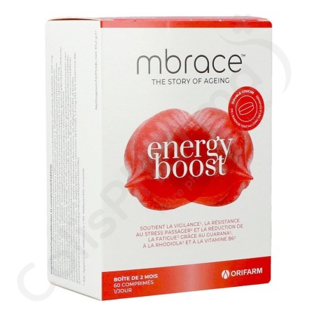 Mbrace Energy Boost - 60 tabletten