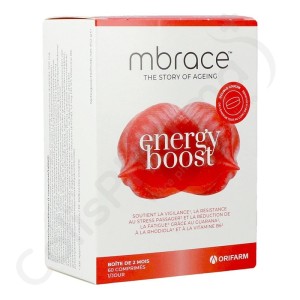 Mbrace Energy Boost - 60 comprimés