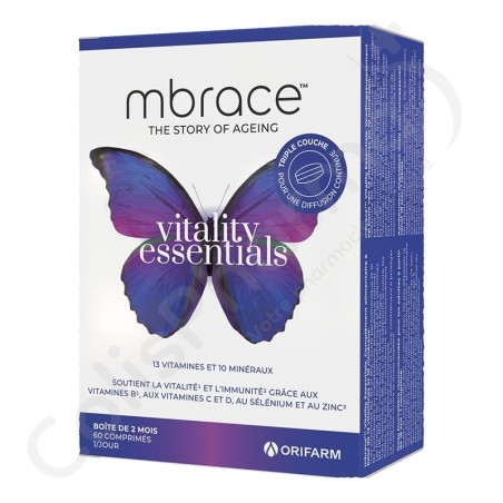 Mbrace Vitality Essentials - 60 tabletten