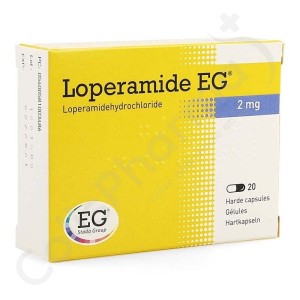 Loperamide EG 2 mg - 20 capsules