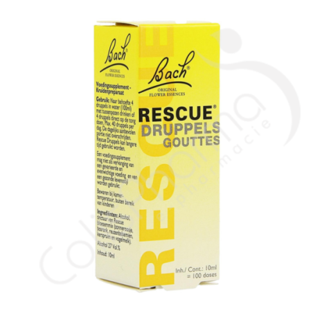 Bach Rescue - Gouttes 10 ml