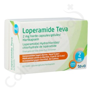 Loperamide Teva 2 mg - 60 gélules