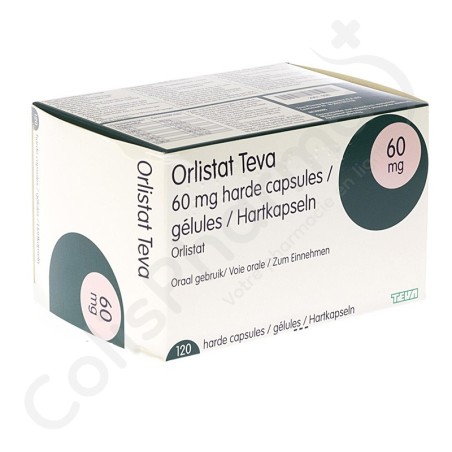 Orlistat Teva 60 mg - 120 capsules