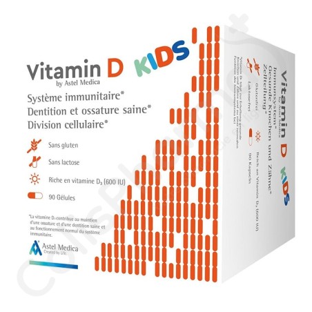 Vitamin D Kids - 90 gélules