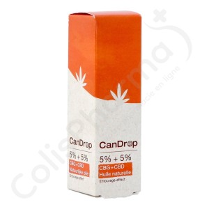 CanDrop 5% CBG + 5% CBD - 10 ml