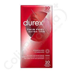 Durex Thin Feel Extra Thin - 10 préservatifs
