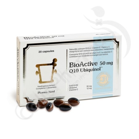 BioActive Q10 50 mg - 20 capsules