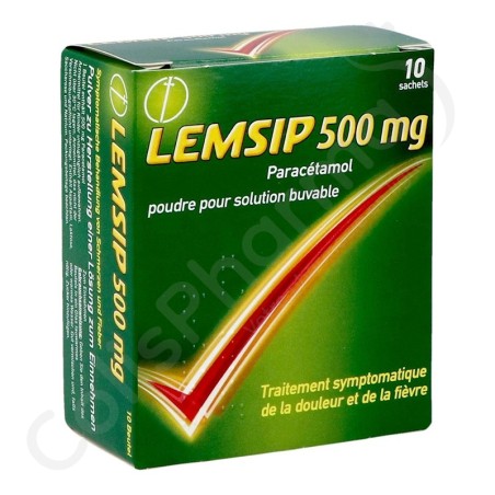 Lemsip Lemon 500 mg - 10 sachets