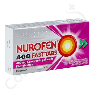 Nurofen 400 FastTabs - 24 comprimés