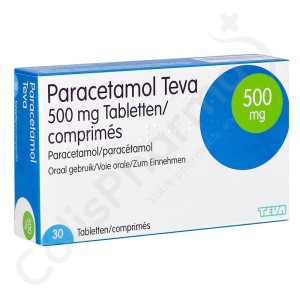 Paracétamol Teva 500 mg - 30 comprimés