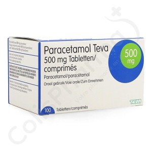 Paracetamol Teva 500 mg - 100 tabletten