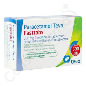 Paracétamol Teva FastTabs 500 mg - 30 comprimés