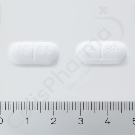 Paracétamol Sandoz 1 g - 60 comprimés