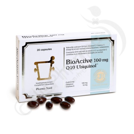 BioActive Q10 100 mg - 20 capsules