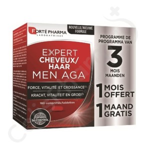 Forté Pharma Expert Cheveux Men - 180 comprimés