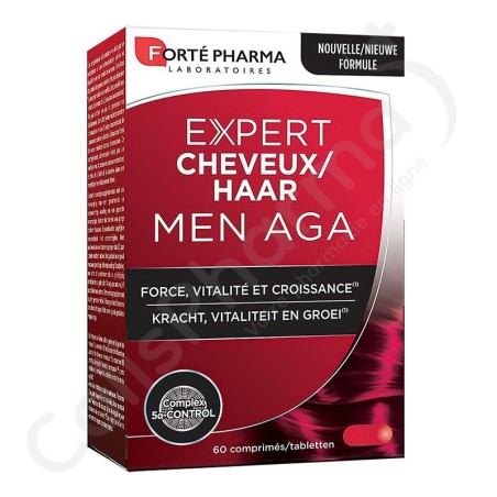 Forté Pharma Expert Cheveux Men - 60 comprimés