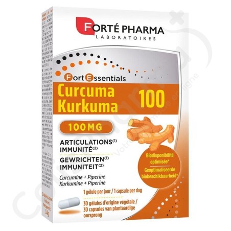 Curcuma 100 - 30 capsules